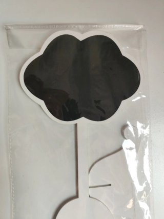 Mini pizarras con tizas