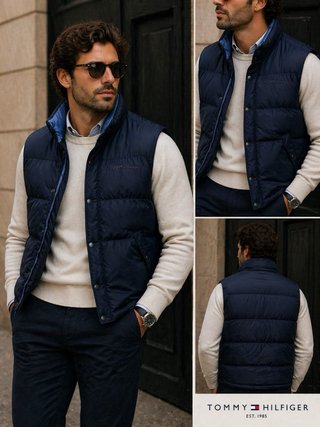 Conjunto Tommy Hilfiger Chaleco y Pantalón