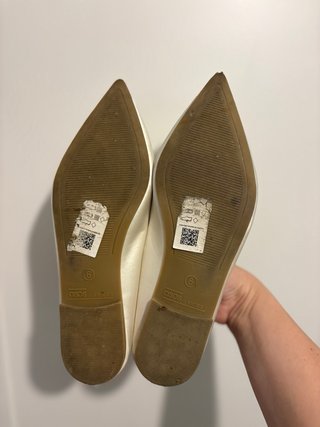 Manoletinas blancas novia