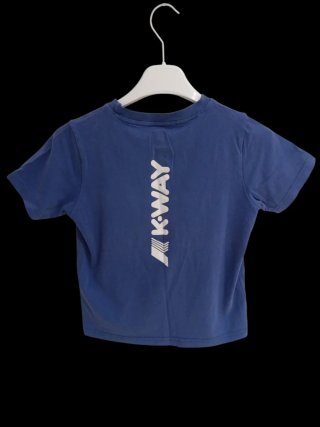 Maglietta K-Way blu 8 anni