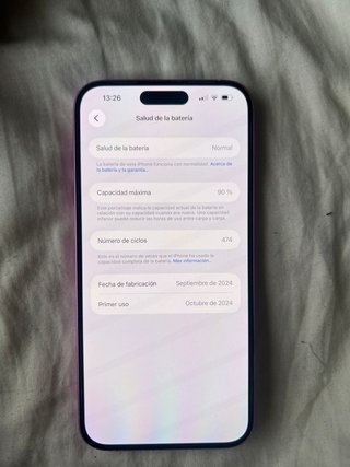 iPhone 16 Plus 256 GB Morado Nuevo  NEGOCIABLE