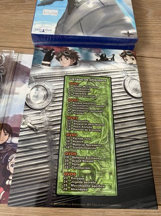 Last Exile Edición Integral DVD Completa como nuev