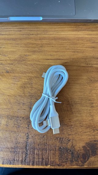 Cable carga rápida 1M USB-C, Lightning y USB