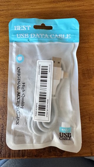 Cable carga rápida 1M USB-C, Lightning y USB