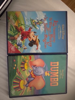 DVDs Disney: Las Aventuras de Mickey y Dumbo