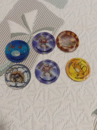 Tazos Pokémon (Lote 5)