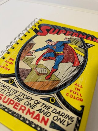 Cuaderno Vintage Superman
