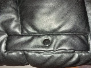 Chaleco polipiel Lefties negro