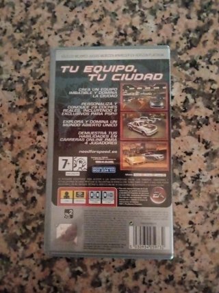 PSP Need for Speed Carbono EA Platinum