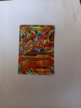 Carta Pokémon Mega Blaziken EX 220 HP