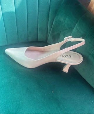 Zapato destalonado beige/rosa