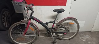 Bicicleta infantil Btwin niña regalo casco