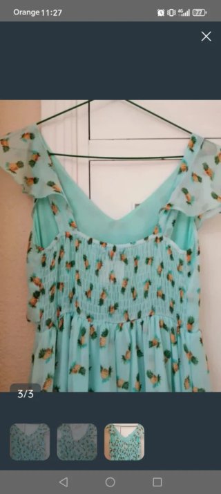 Vestido largo Kling estampado