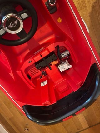 Coche Juguete Mini Cooper S Rojo