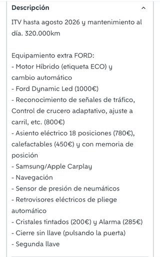 Ford Mondeo 2019