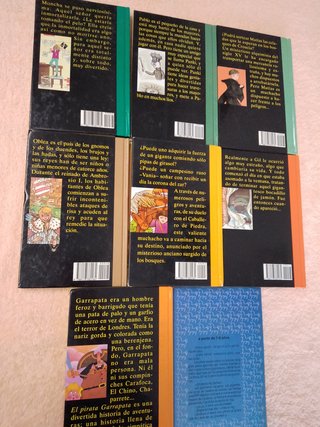 LOTE DE 8 LIBROS JUVENILES
