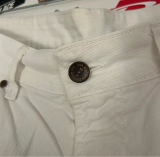 Bermuda vaquera Zara blanca Talla L