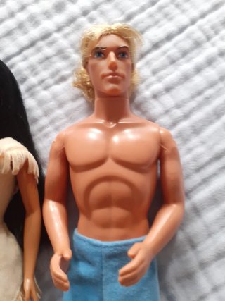 Pocahontas y John smith Mattel