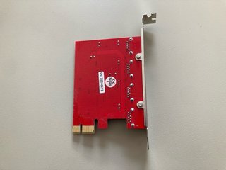 Tarjeta PCIe 4 x USB 3.0