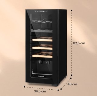 Klarstein Vinoteca Nevera Frigorífico 18 Botellas