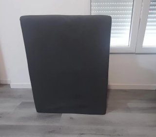 Cama plegable 70x180 cm con colchón de 7 cm.