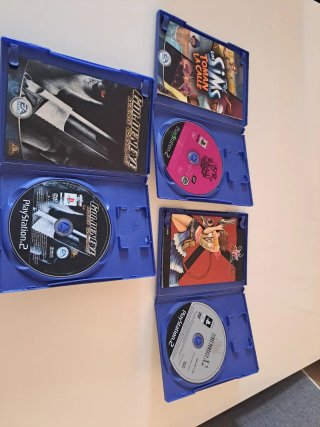 Lote 3 Juegos PS2: Final Fantasy X-2, Los Sims, 00