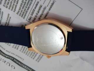 Reloj Guess GW036161 Dorado y Azul