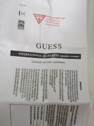 Reloj Guess GW036161 Dorado y Azul