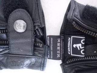Guantes Garibaldi Piel Moto Talla M