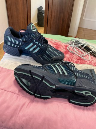 Zapatillas Adidas Hombre Azul y Turquesa