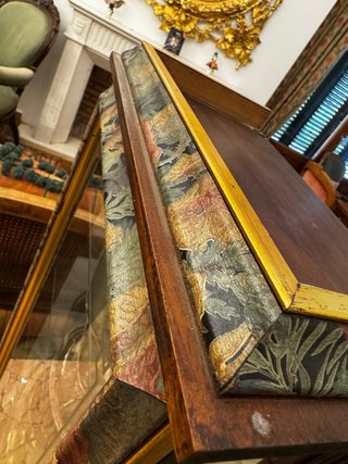 Vitrina de mesa estilo Regency