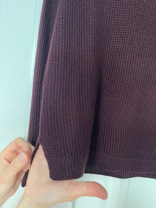 Jersey granate Pull&Bear talla S
