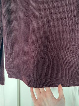 Jersey granate Pull&Bear talla S