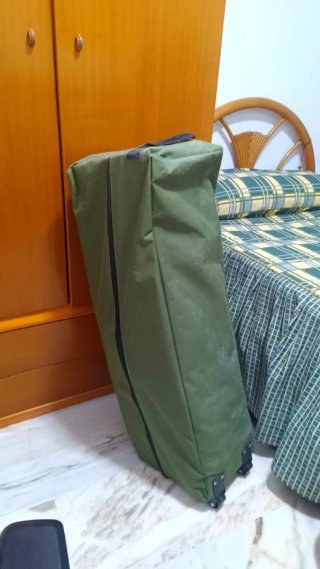 Tienda campaña con cama plegable 2 personas,NUEVO
