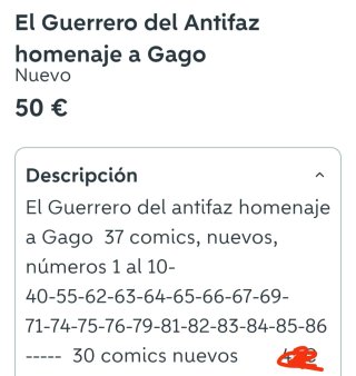 Comics homenaje El Guerrero del Antifaz