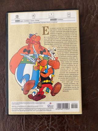 DVD Astérix en Bretaña