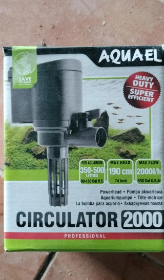 Circulador Aquael 2000 Profesional