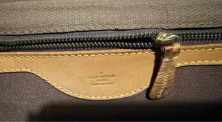Maletín Vintage Louis Vuitton Marrón y Dorado