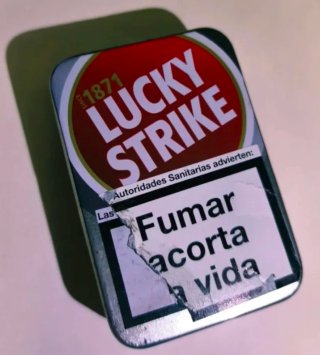 Modelos lata Coleccionista Lucky Strike