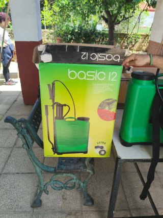 Pulverizador de espalda Basic verde