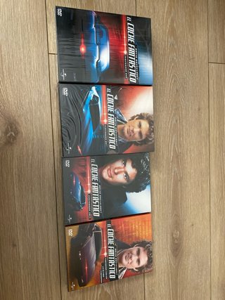 El Coche Fantástico Colección Completa DVD nueva