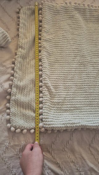 Fundas de almohada beige y blancas LEER DESCRIPCIÓ