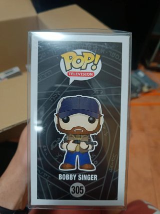 Funko Pop Supernatural Bobby Singer 305