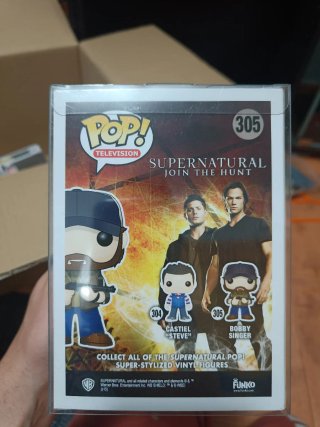 Funko Pop Supernatural Bobby Singer 305
