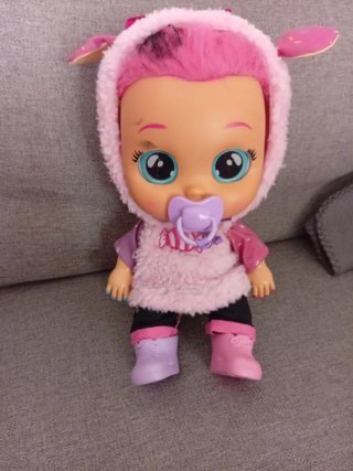 Muñeca Bebé Llorón con chupete