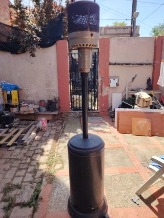 Estufa de exterior a gas