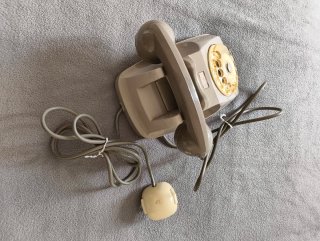 Telefono SIEMENS AUSO SIP vintage a disco
