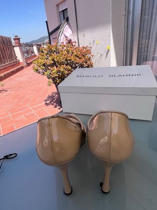 Manolo Blahnik Zapatos Talla 39