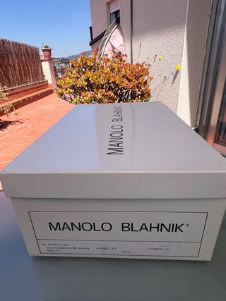 Manolo Blahnik Zapatos Talla 39