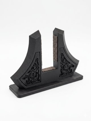 Soporte Vertical Portátil Diseño Vikingo